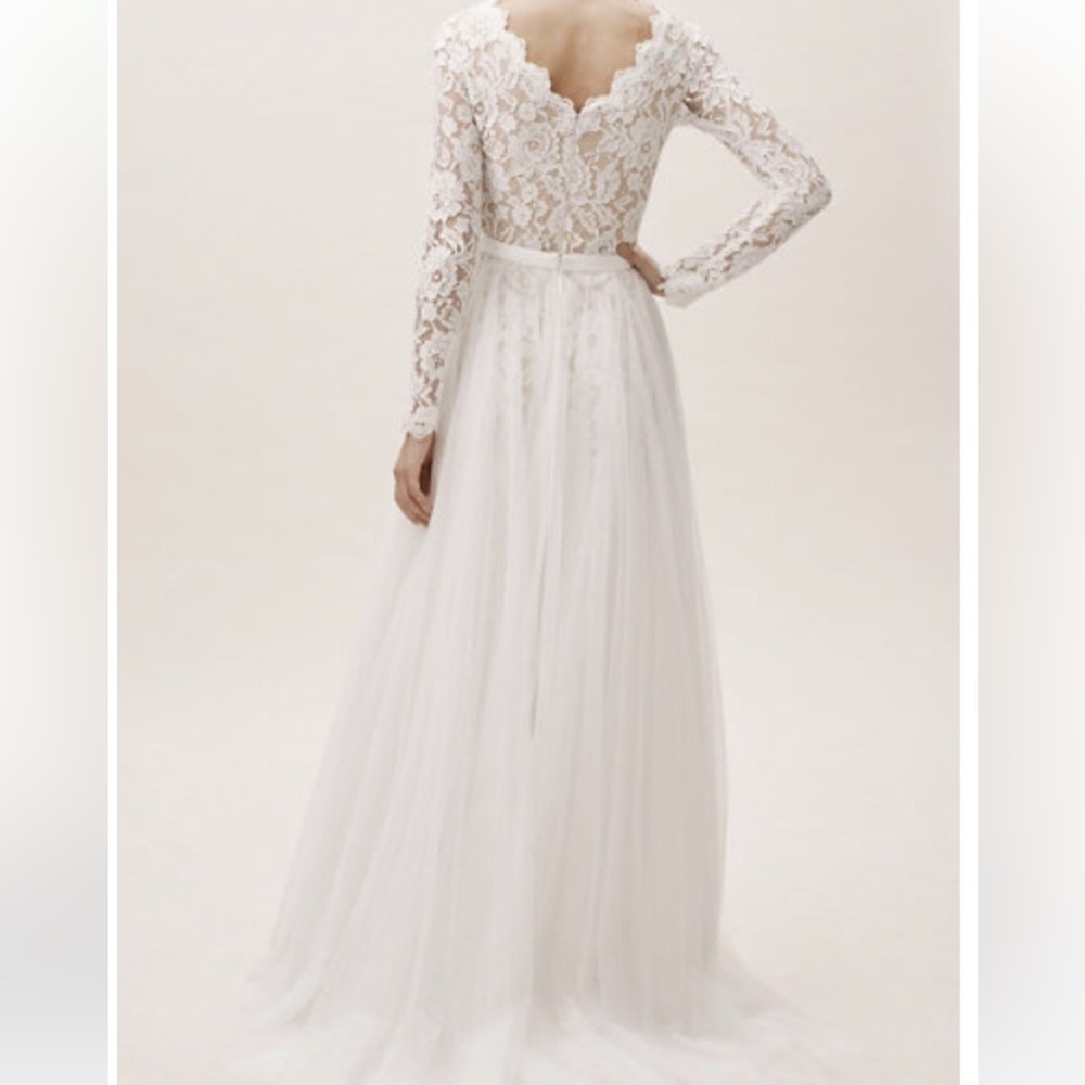 Jenny by Jenny Yoo Tulle Overskirt Size S - Picture 4 of 16